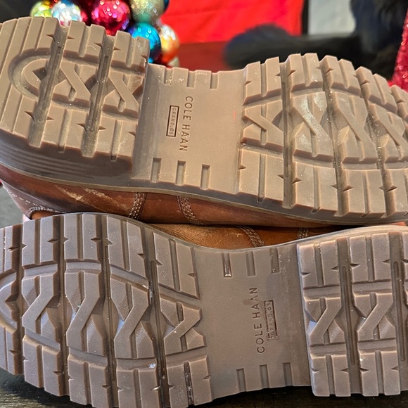Cole Haan Brown Leather Boots - Picture 5 of 5